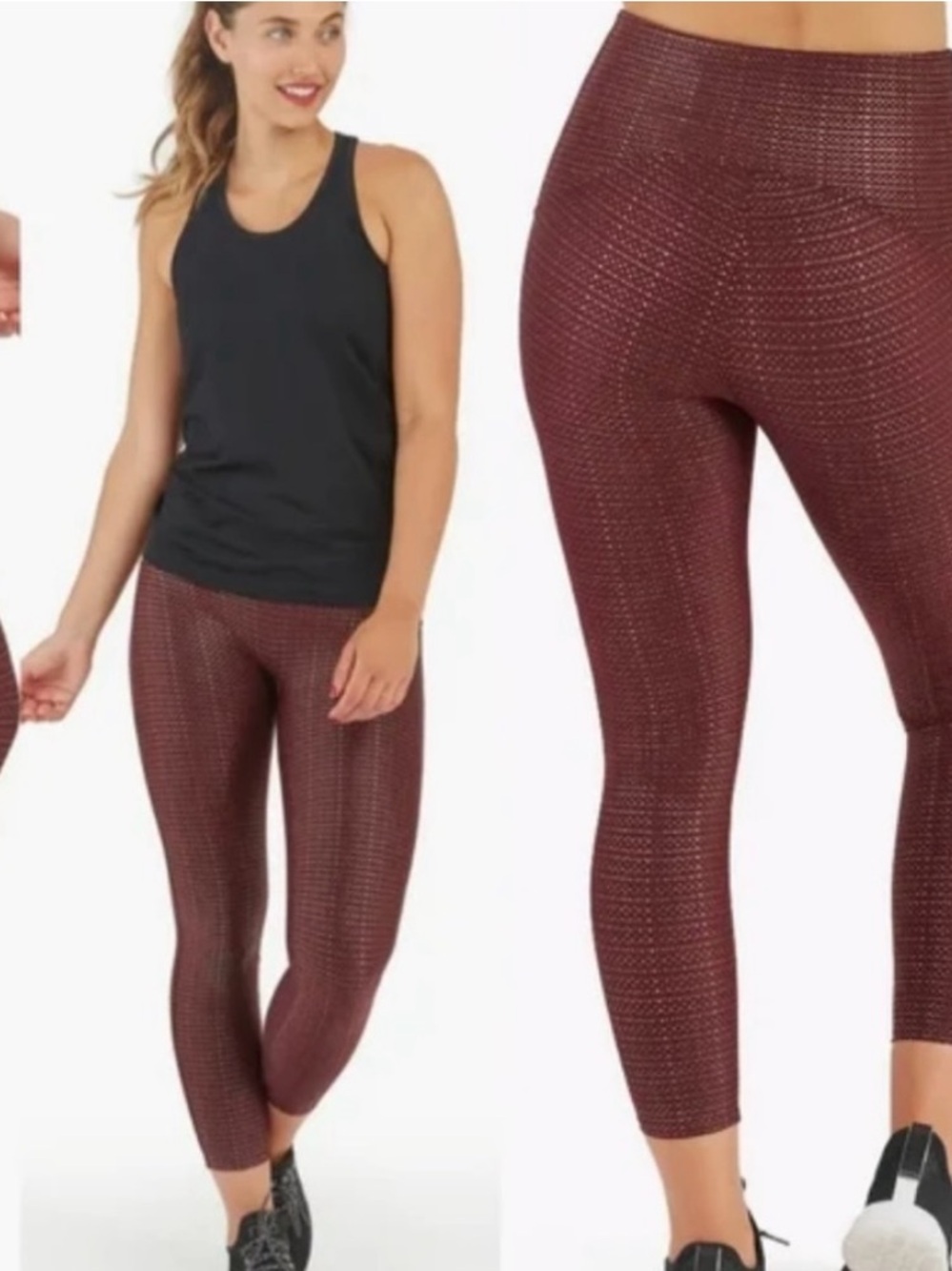 SPANX by Sarah Blakey booty boost active 7/8 leggings new